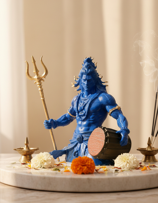 Lord Shiva Trishul-Damru Murti | Shiv Rudra Roop