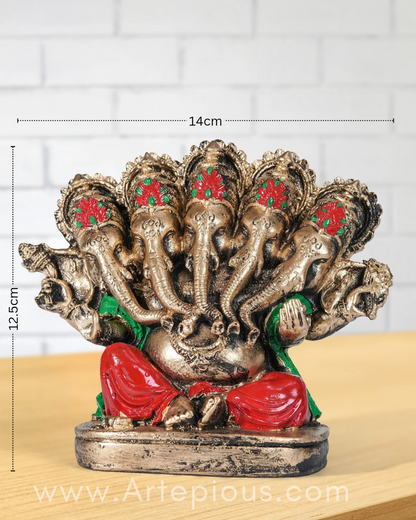 Panchmukhi Ganesh Ji Idol
