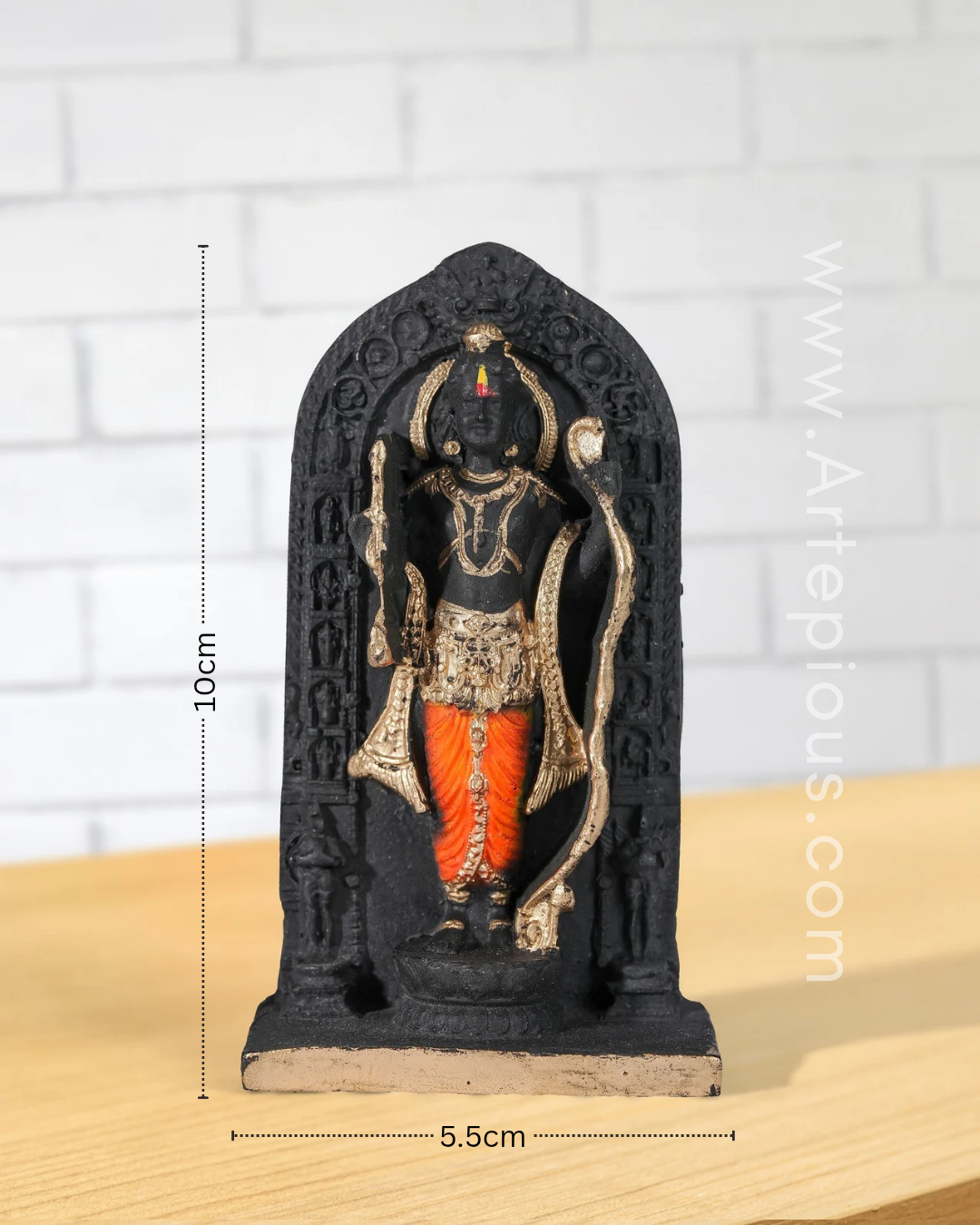 Ram Lalla Murti – Baby Lord Ram Idol for Home, Car, Office, Puja & Spiritual Décor