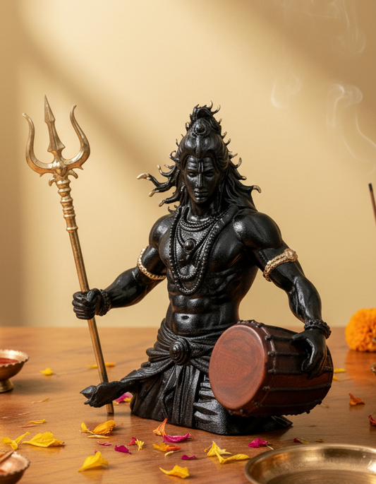 Lord Shiva Trishul-Damru Murti | Shiv Rudra Roop